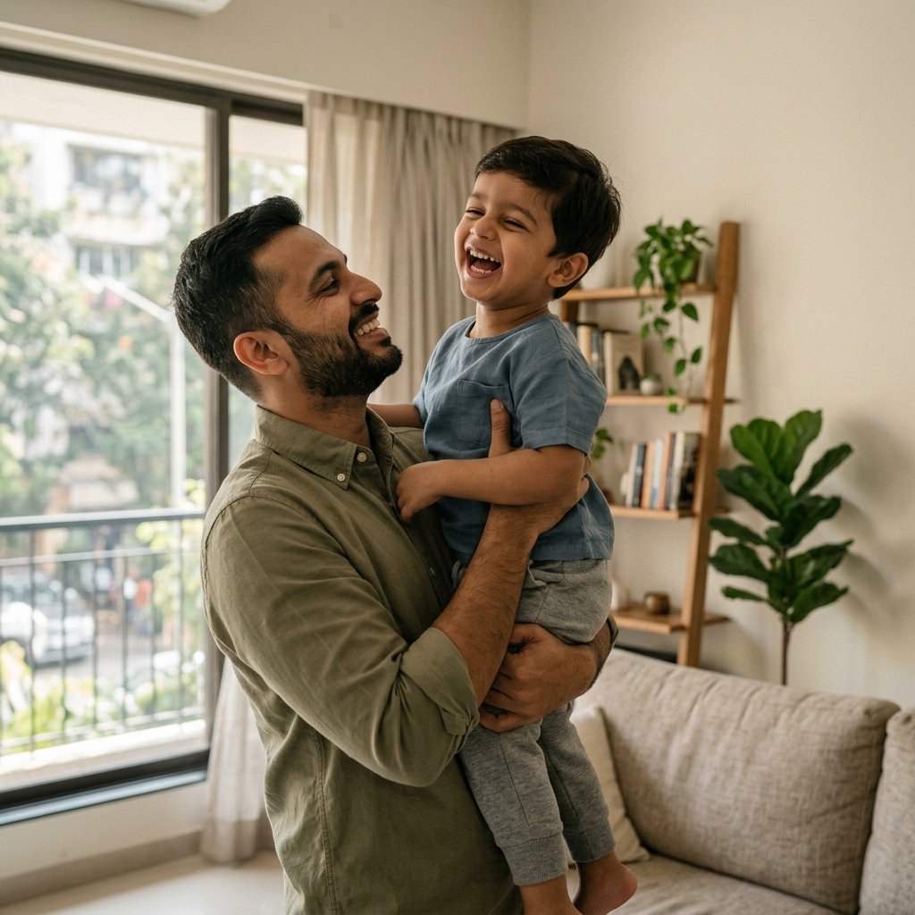 Father and child